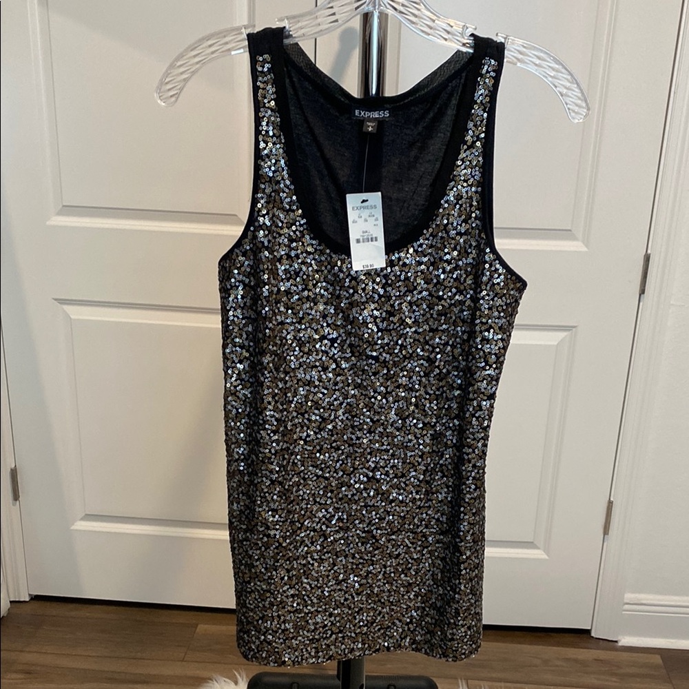 Express Sequins Top